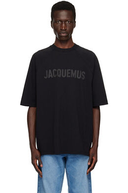 Jacquemus: Чёрная футболка 