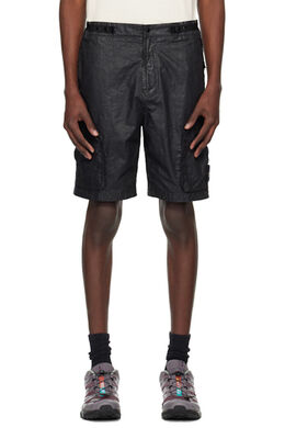 Stone Island: Чёрные шорты 