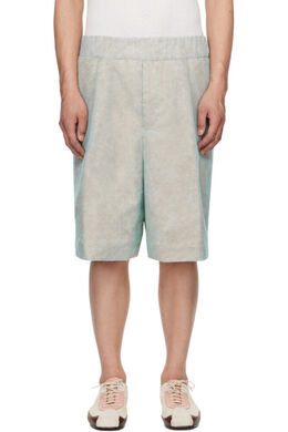 Dries Van Noten: Синие шорты 