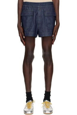 Dries Van Noten: Тёмные шорты 