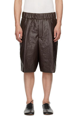 Dries Van Noten: Коричневые шорты 