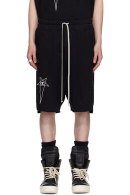 Rick Owens: Чёрные шорты  Champion