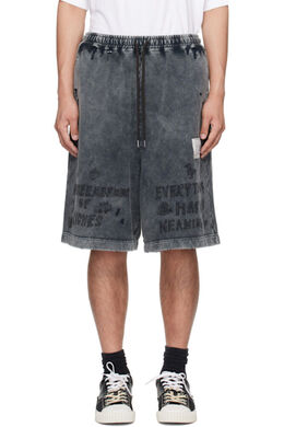 Maison Mihara Yasuhiro: Чёрные шорты 