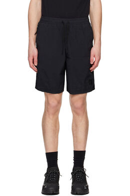 Stone Island: Чёрные шорты 