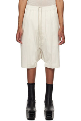 Rick Owens: Белые шорты  Rick