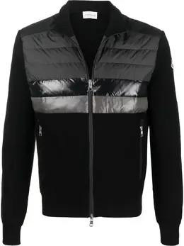 Moncler: Чёрная куртка 