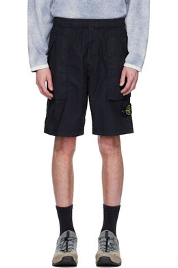Stone Island: Тёмные шорты  Tela