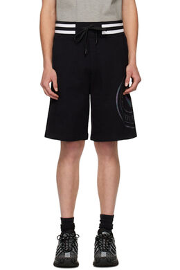 Versace Jeans Couture: Чёрные шорты 