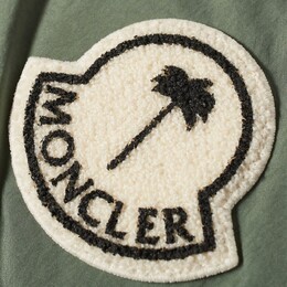 Moncler Genius: Зелёный жилет 