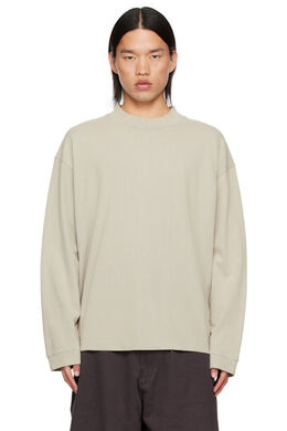 Acne Studios: Бежевая футболка 