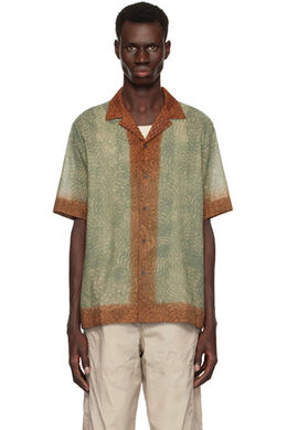 Dries Van Noten: Зелёная рубашка 