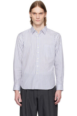 Comme des Garçons Homme Deux: Рубашка в полоску 