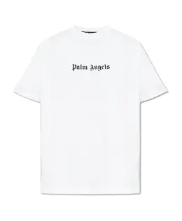 Palm Angels: Белая футболка 