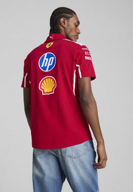 PUMA: Красная рубашка  Ferrari