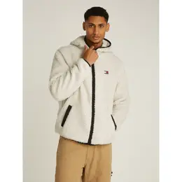 Tommy Hilfiger: Толстовка  Tommy Jeans из полиэстера
