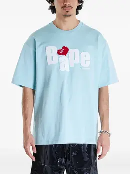 A BATHING APE®: Хлопковая футболка 