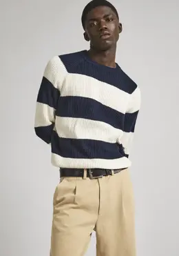 Pepe Jeans: Белый свитер 