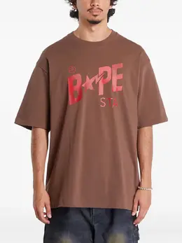 A BATHING APE®: Футболка с растительным принтом 