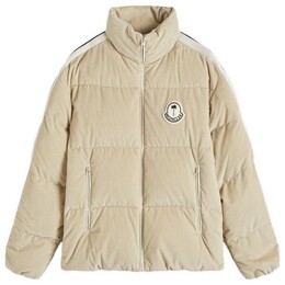 Moncler Genius: Бежевая куртка 