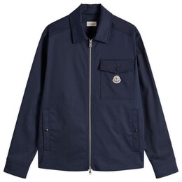 Moncler: Синяя рубашка 