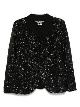 Junya Watanabe Comme des Garçons Pre-Owned: Чёрный жакет 