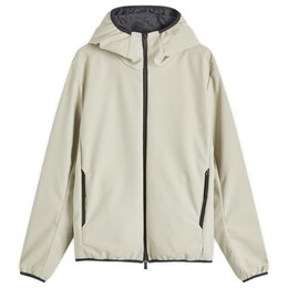 Moncler: Бежевая куртка 