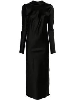 Sportmax: Атласное платье 