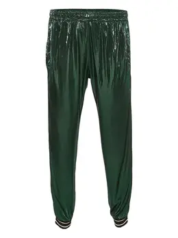 Gucci Pre-Owned: Зелёные брюки 