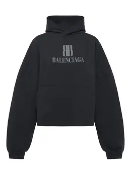 Balenciaga: Хлопковая толстовка 