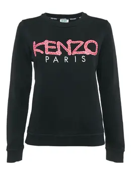 Kenzo Pre-Owned: Чёрный свитшот 