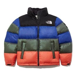 The North Face: Многоцветная куртка  Nuptse