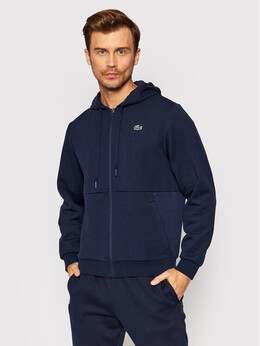 Lacoste: Синяя толстовка 