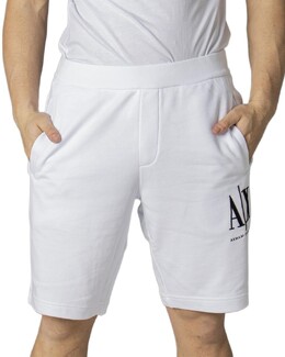 Armani Exchange: Белые шорты 
