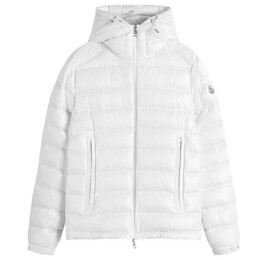 Moncler: Белая куртка 