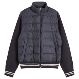 Moncler: Синяя куртка 