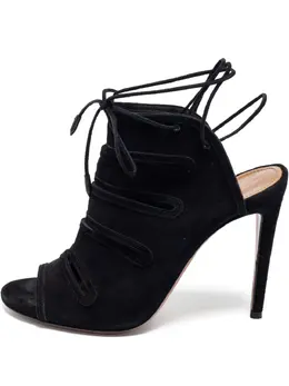 Aquazzura: Чёрные сандалии 