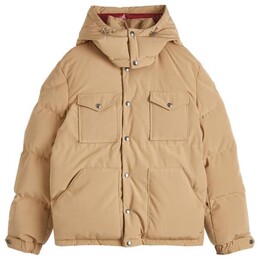 Moncler: Коричневая куртка 