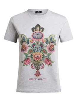 ETRO: Футболка с принтом 