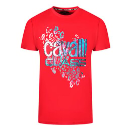 cavalli CLASS: Футболка с леопардовым принтом 