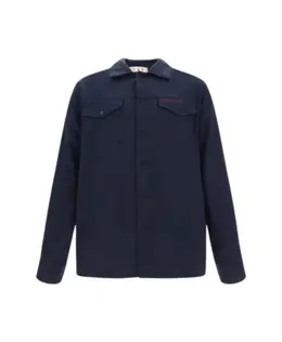 Marni: Хлопковая рубашка 