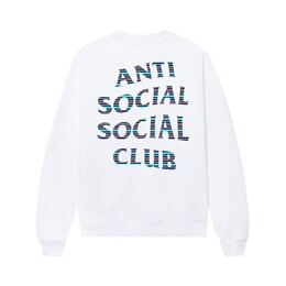 Anti Social Social Club: Белая толстовка 