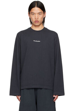 Acne Studios: Чёрная футболка 
