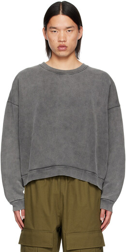 Acne Studios: Серая толстовка 