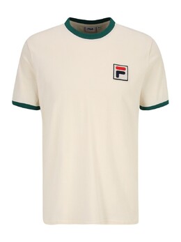 Fila: Бежевая футболка 