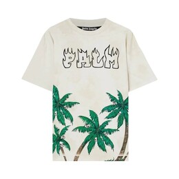 Palm Angels: Винтажная футболка 
