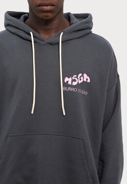 MSGM: Серая толстовка 