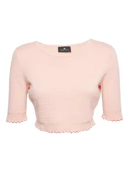 Elisabetta Franchi: Трикотажный свитер 