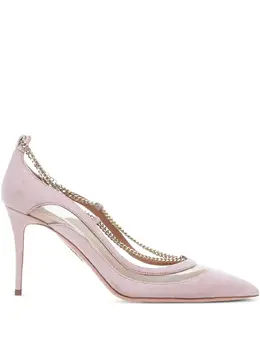 Aquazzura: Розовые туфли 