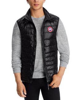 Canada Goose: Чёрный жилет  HyBridge Lite