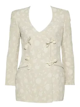 Giorgio Armani Pre-Owned: Куртка с растительным принтом 